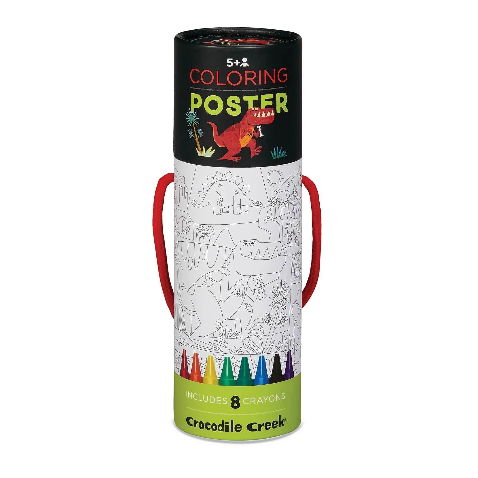 Color A Poster – Dinosaur