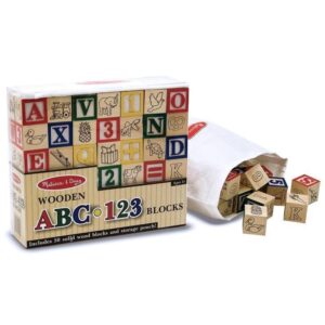 Wooden ABC/123 Blocks