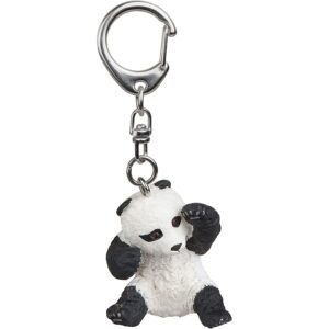 Baby Panda Playing - Key Chain