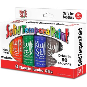 Kwikstix Jumbo Classic 6Pc