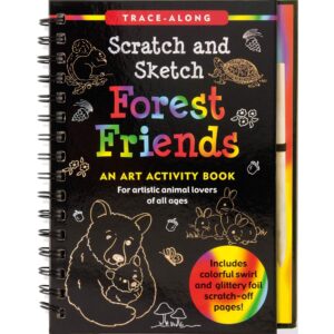 Forest Friends -Scratch & Sketch
