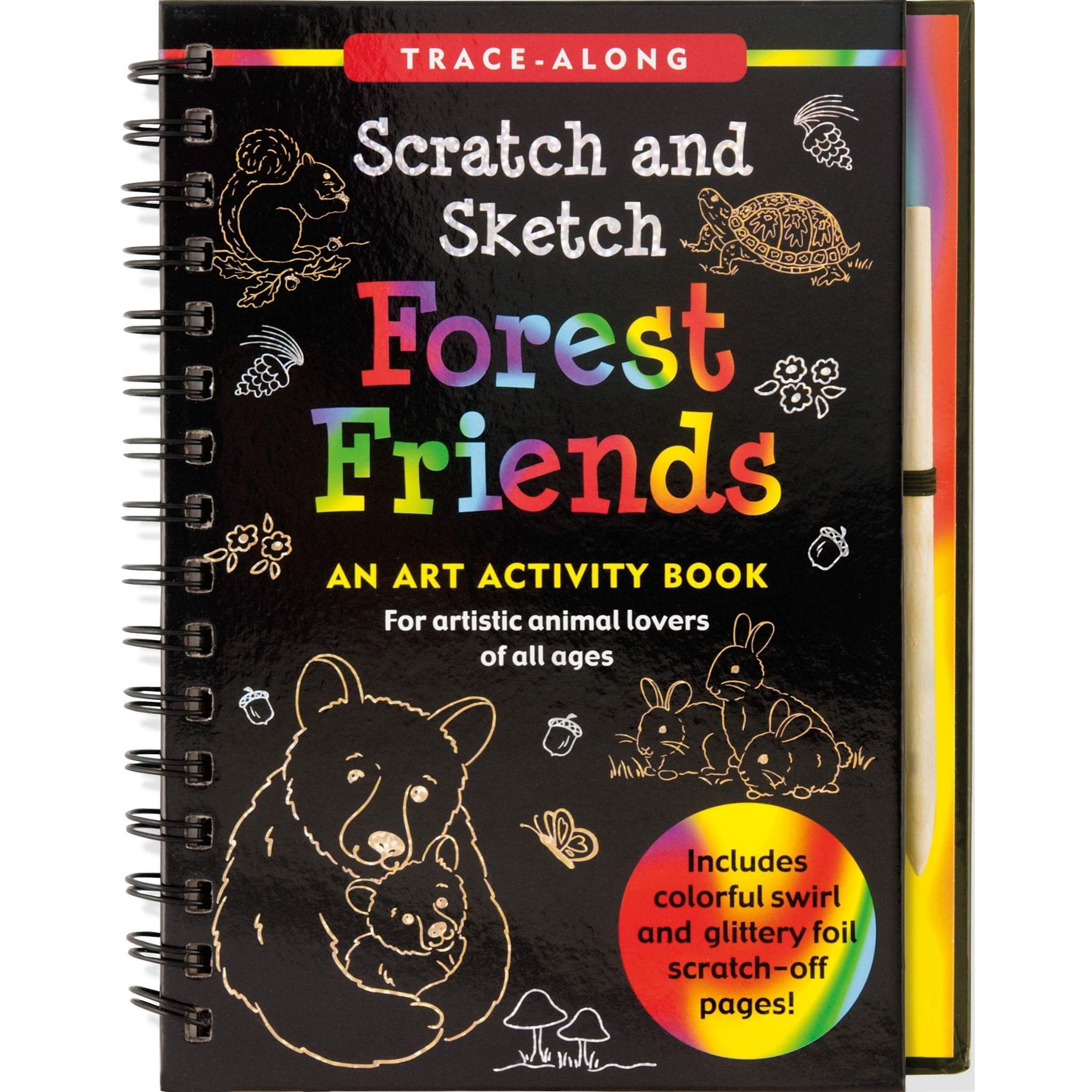 Forest Friends -Scratch & Sketch