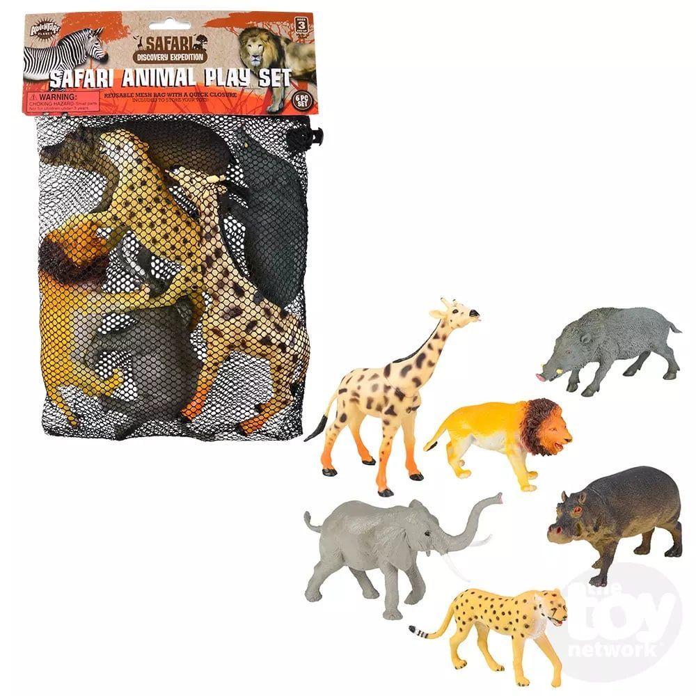 Safari Animals Mesh Bag