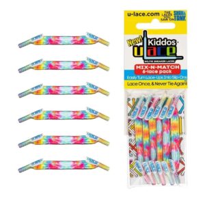 uLace Kiddos Neon Tie-Dye