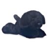 Blackie Black Lab Mini Flopsie 8 inch