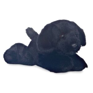 Blackie Black Lab Mini Flopsie 8 inch