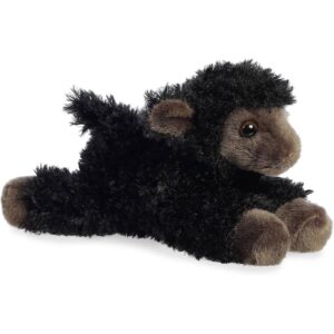 Ebony Lamb  Mini Flops 8 Inches