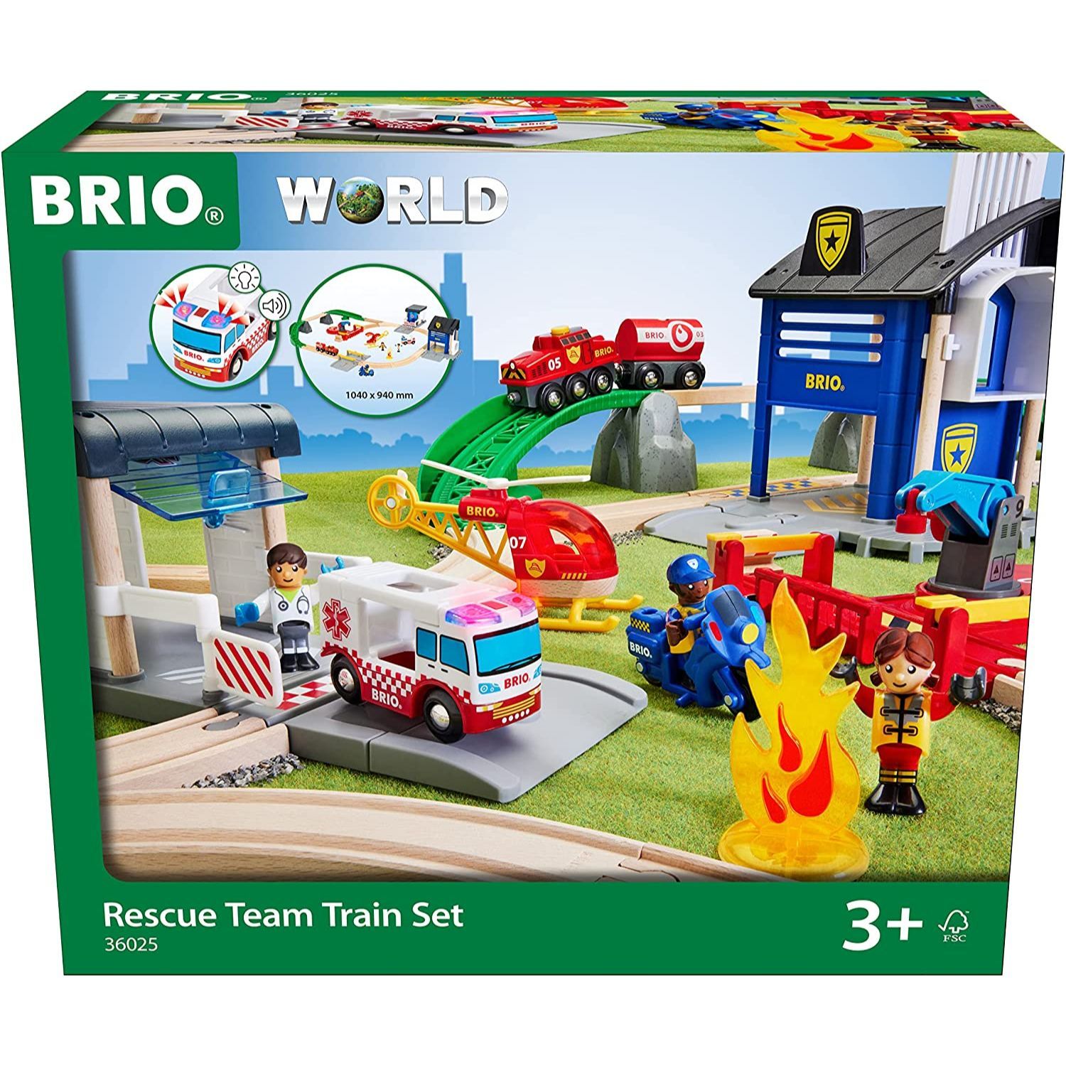 Rescue Team Train Set