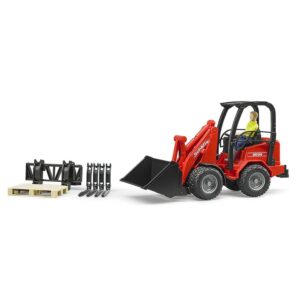 Schaffer Compact Loader Red with Figure