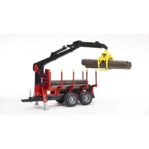 Logging Trailer with Grabber
