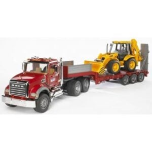 Flatbed W/ Backhoe (Mack)
