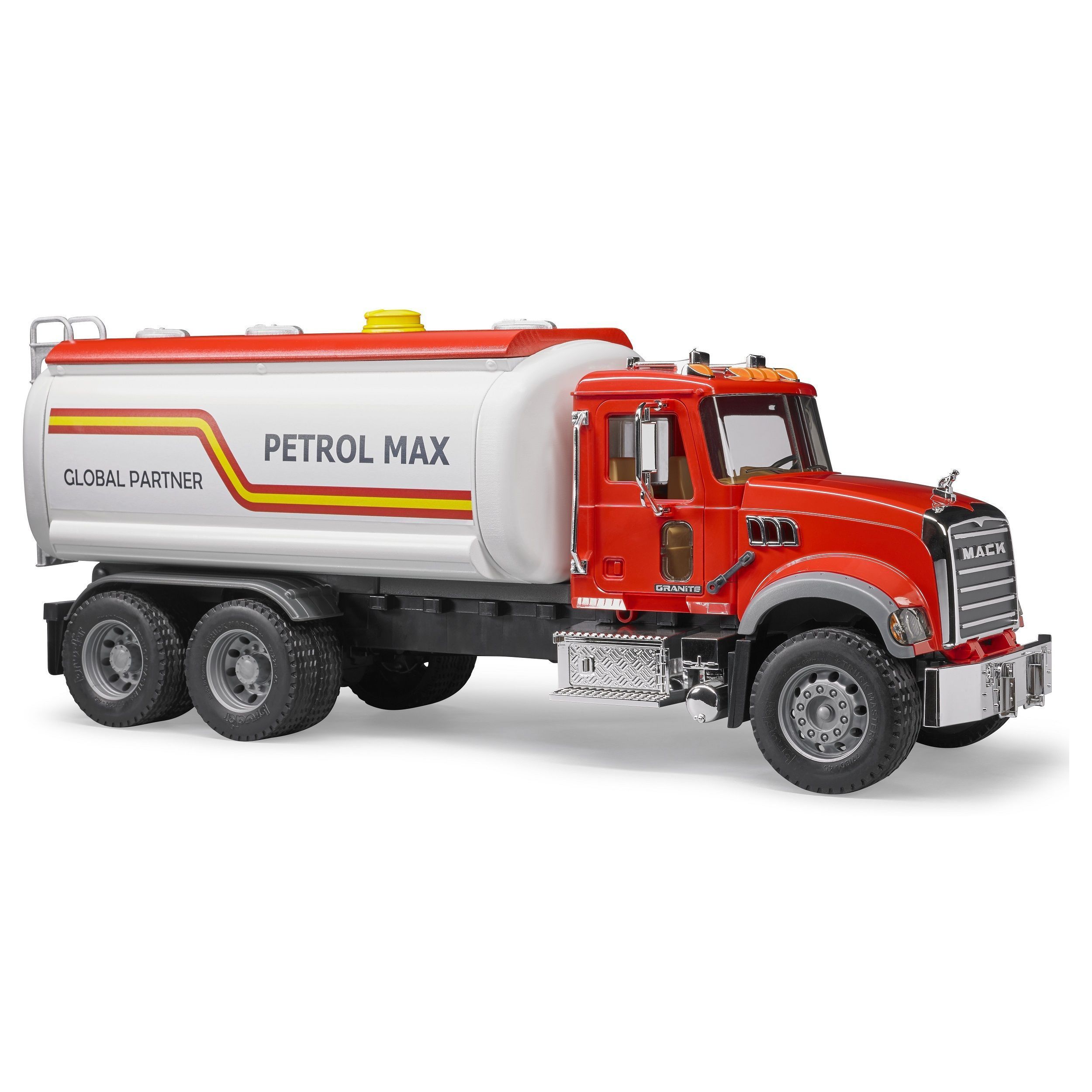 Mack Granite Tanker Truck Red