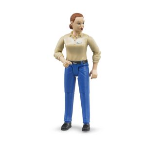 Woman, Light Skin, Blue Jeans