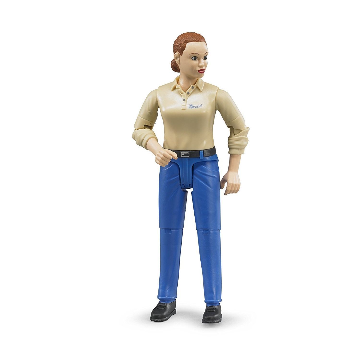 Woman, Light Skin, Blue Jeans