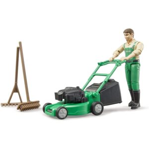Gardner with Mower & Accessories