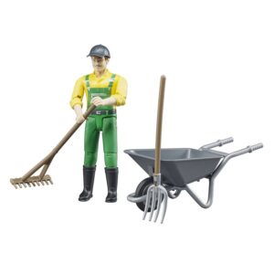 Farmer with Wheelbarrow