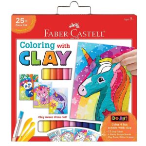 Do Art Coloring with Clay - Unicorn & Friends