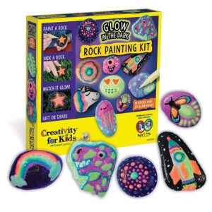 Glow in the Dark Rock Painting