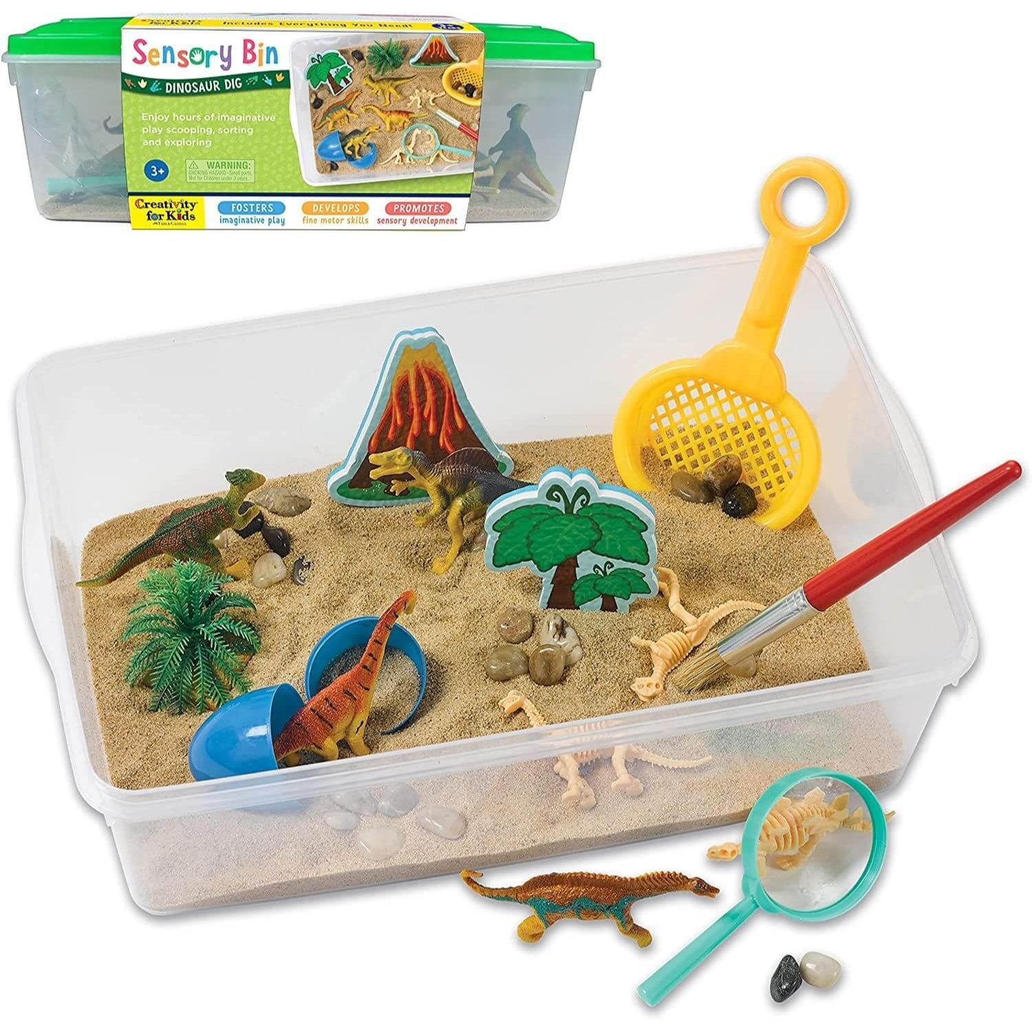 Dinosaur Sensory Bin