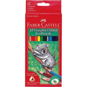 Triangular Colored Pencil 12 Ct