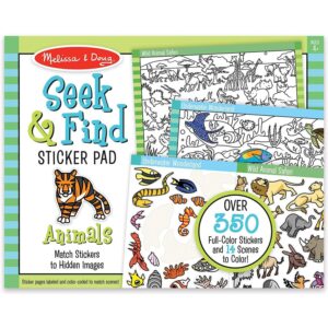 Animals Seek & Find Stickers