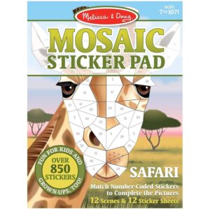 Safari Mosaic Sticker Pad