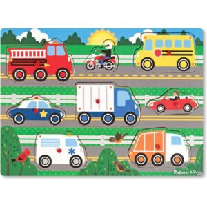 Vehicles Peg Puzzle
