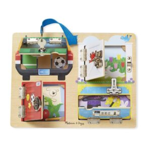 Locks Board Wooden