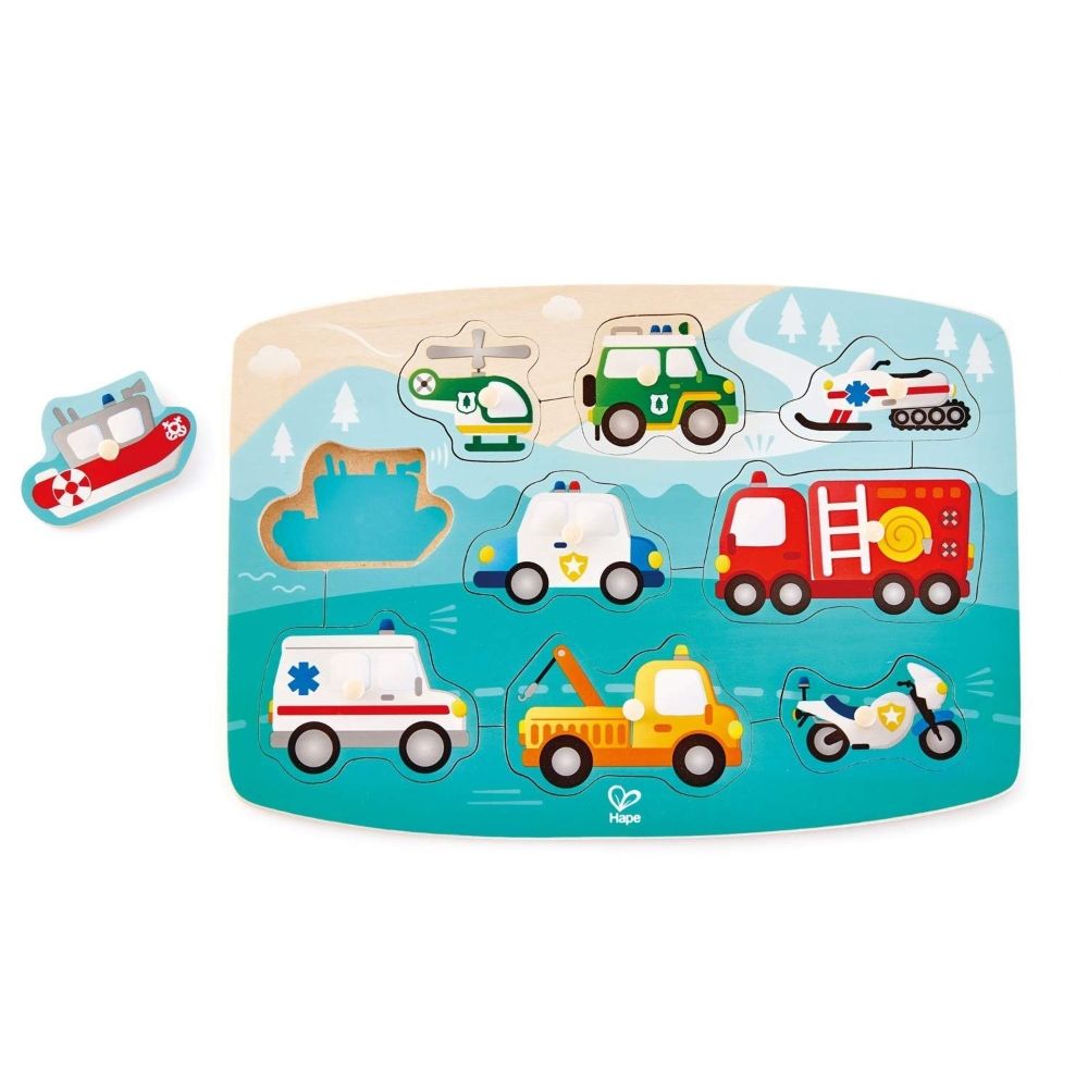 Emergency Peg Puzzle 9 pcs.
