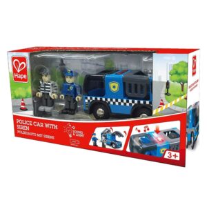 Police Car with Siren (Wooden)