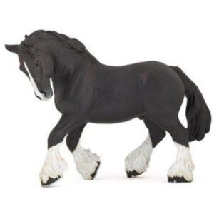 Black Shire Horse