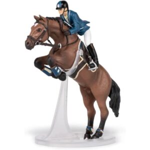 Jumping Horse W/Rider