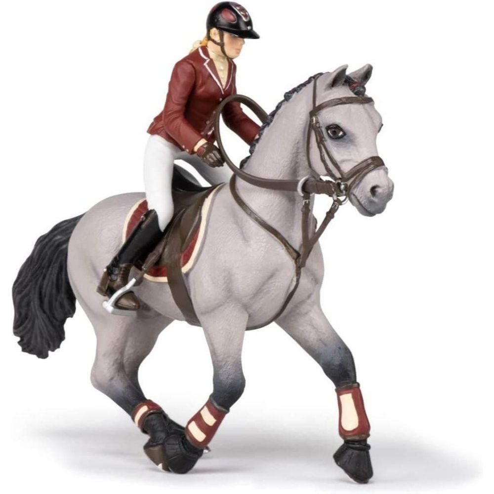 Competition Horse W/Girl
