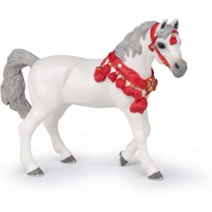White Arabian Parade