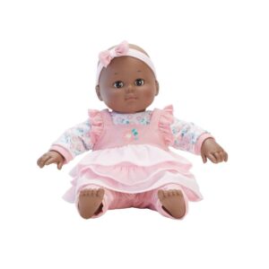 Baby Cuddles Pink Dark Skin Tone
