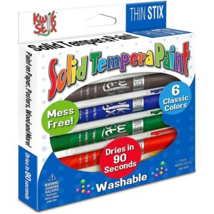 Thin Stix Tempera Paint 6 Piece