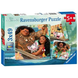 Born to Voyage - Disney Moana 3 x 49 pcs.