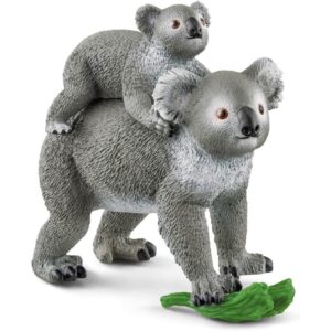 Koala Mother with Baby