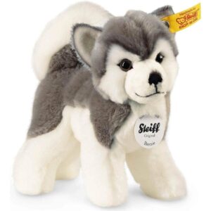 Bernie Husky Grey/Wht 7 Inches