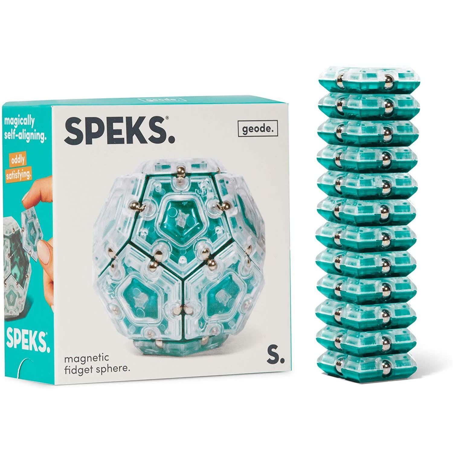 Speks Geode Teal