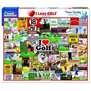 I Love Golf 1000 Pc