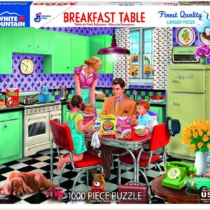 Breakfast Table 1000 Pc