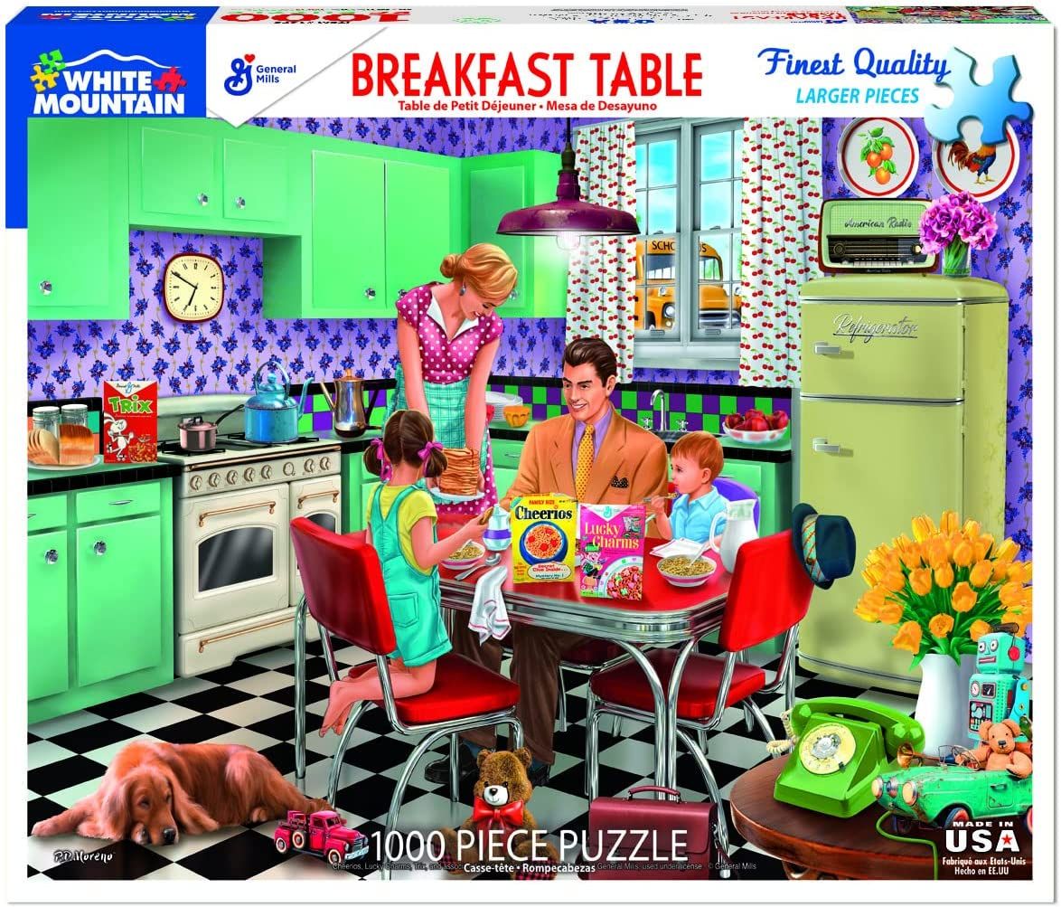 Breakfast Table 1000 Pc