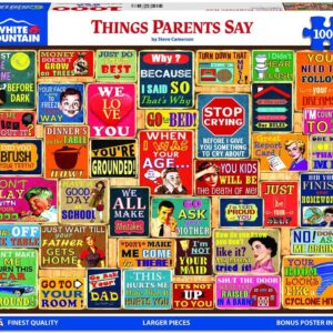 Things Parents Say 1000 Pc