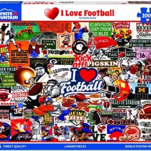 I Love Football 1000 Pc