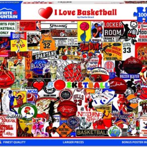 I Love Basketball 1000 Pc