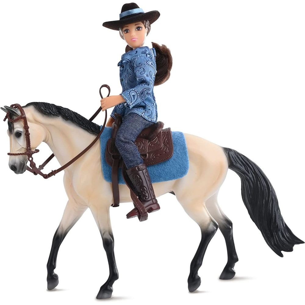 Western Horse with Rider