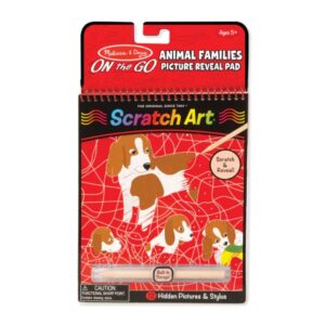 Animal Families Color-Reveal
