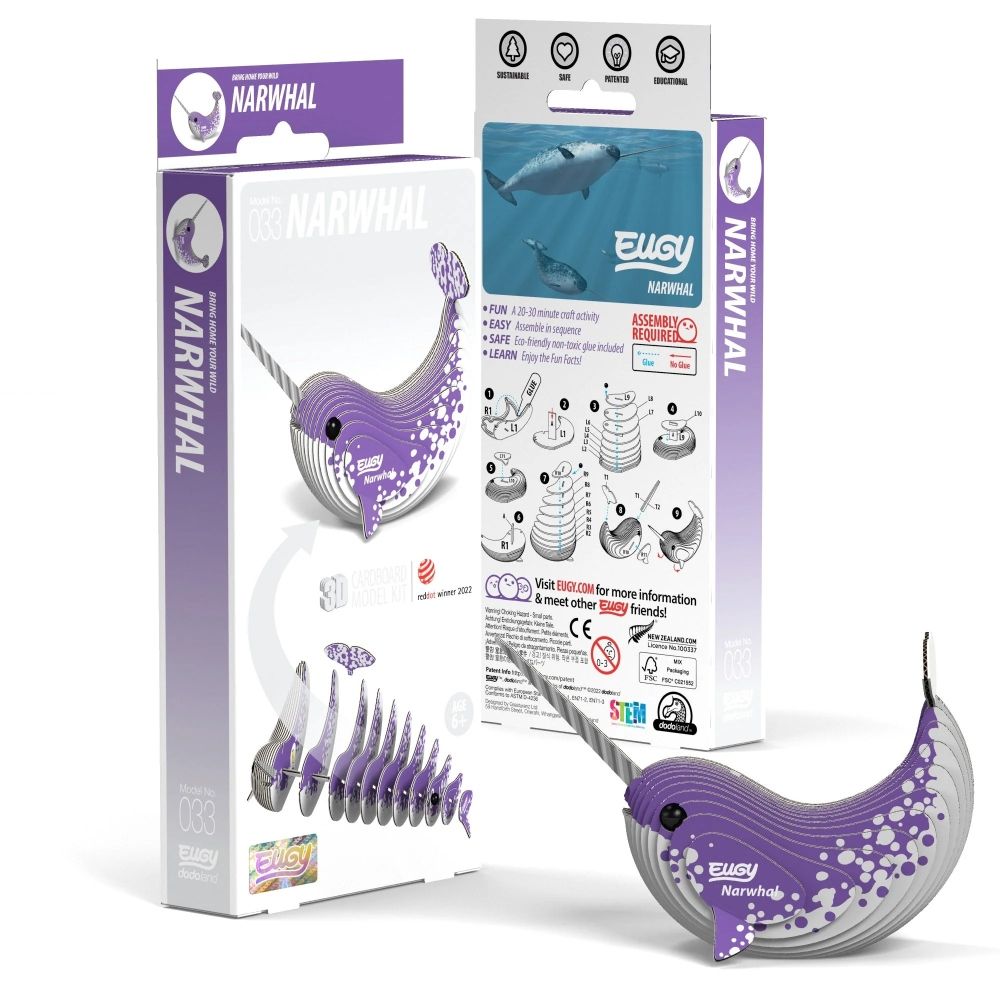 Narwhal 3D Puzzle