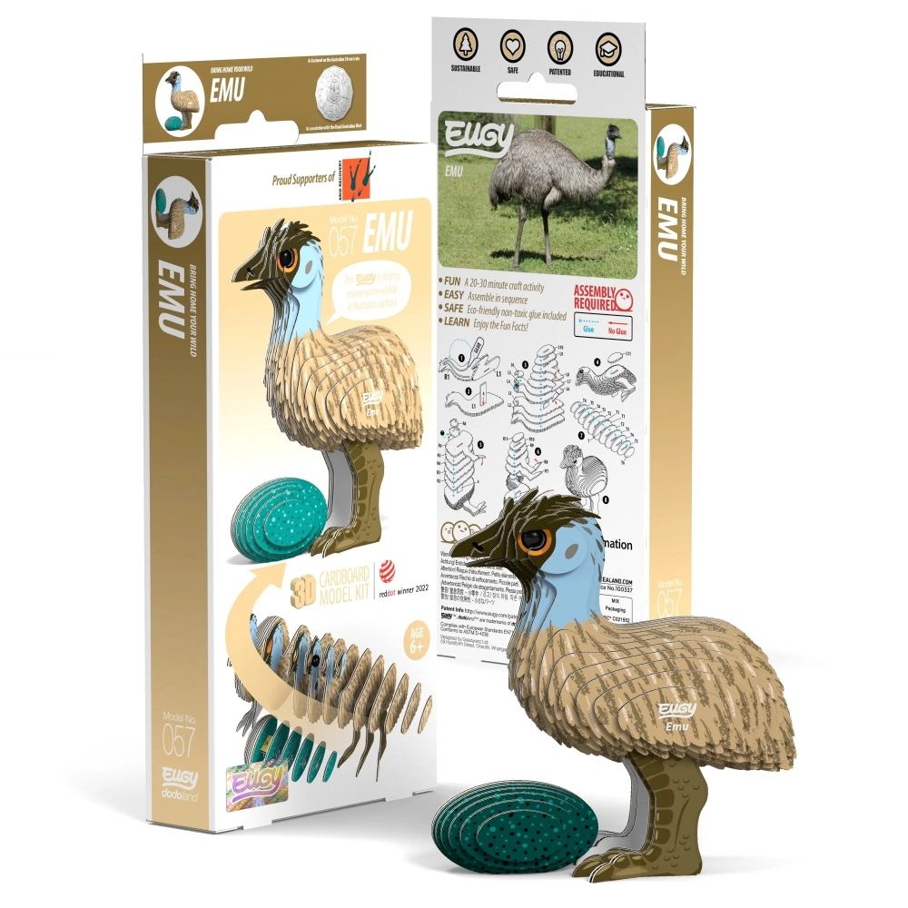 Emu 3D Puzzle